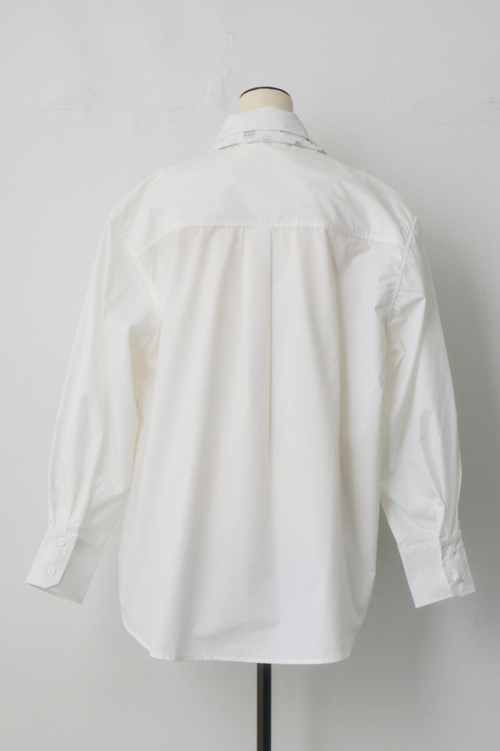 [予約]レイヤードモザイクグリッターシャツ